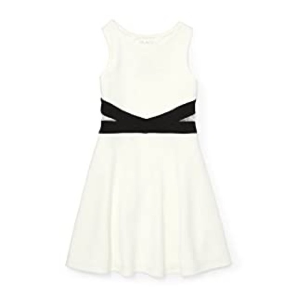 girls white dress